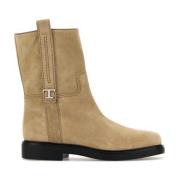 Tod's Mocka Ankelboots Beige, Dam