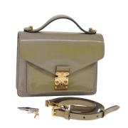 Louis Vuitton Vintage Pre-owned Laeder handvskor Green, Dam