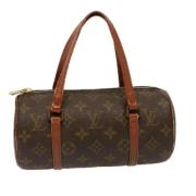 Louis Vuitton Vintage Pre-owned Canvas handvskor Brown, Dam