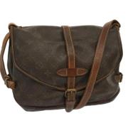 Louis Vuitton Vintage Pre-owned Canvas louis-vuitton-vskor Brown, Dam