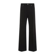 Rick Owens Svarta Geth Jeans Black, Herr