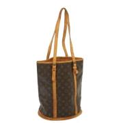 Louis Vuitton Vintage Pre-owned Canvas louis-vuitton-vskor Brown, Dam