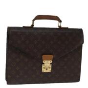 Louis Vuitton Vintage Pre-owned Canvas portfljer Brown, Herr