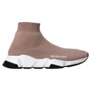 Balenciaga Vintage Pre-owned Polyester sneakers Beige, Dam