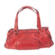 Celine Vintage Pre-owned Canvas celine-vskor Red, Dam