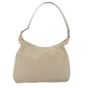 Prada Vintage Pre-owned Nylon prada-vskor Beige, Dam