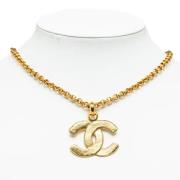 Chanel Vintage Pre-owned Guld halsband Yellow, Dam