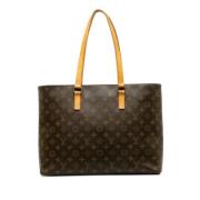 Louis Vuitton Vintage Pre-owned Canvas louis-vuitton-vskor Brown, Dam