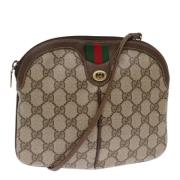 Gucci Vintage Pre-owned Laeder gucci-vskor Beige, Dam