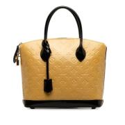 Louis Vuitton Vintage Pre-owned Laeder handvskor Yellow, Dam