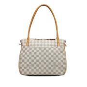 Louis Vuitton Vintage Pre-owned Canvas louis-vuitton-vskor White, Dam