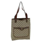 Gucci Vintage Pre-owned Laeder totevskor Beige, Dam