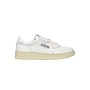 Autry Vita Läder Medalist Sneakers White, Herr