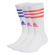 Adidas Paket 3 Strumpor White, Unisex