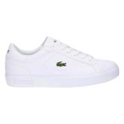 Lacoste Powercourt Sneakers White, Dam