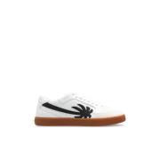 Palm Angels Sneakers med logotyp White, Dam