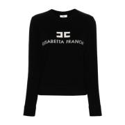 Elisabetta Franchi Snygga Sweaters för alla tillfällen Black, Dam