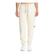 Emporio Armani EA7 Elastisk midja joggers med logotyp White, Herr