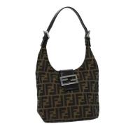 Fendi Vintage Pre-owned Canvas fendi-vskor Black, Dam