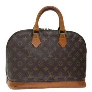 Louis Vuitton Vintage Pre-owned Canvas handvskor Brown, Dam