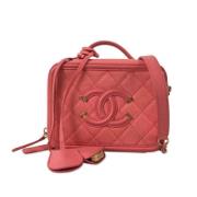 Chanel Vintage Pre-owned Laeder handvskor Pink, Dam