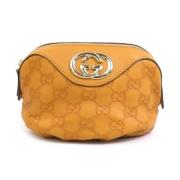 Gucci Vintage Pre-owned Laeder kuvertvskor Brown, Dam