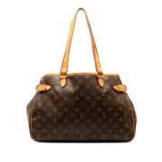 Louis Vuitton Vintage Pre-owned Canvas louis-vuitton-vskor Brown, Dam