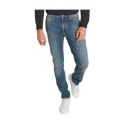 Nudie Jeans Komfort Stretch Slim Fit Jeans Blue, Herr