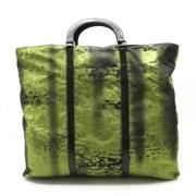 Prada Vintage Pre-owned Nylon prada-vskor Green, Dam