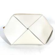 Bottega Veneta Vintage Pre-owned Laeder necessrer White, Dam