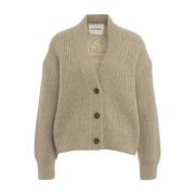 Closed Beige Stickat Aw24 Handtvätt Beige, Dam