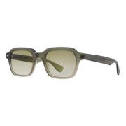 Garrett Leight Matte Cyprus Fade Solglasögon Green, Unisex