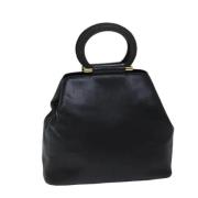 Celine Vintage Pre-owned Laeder handvskor Black, Dam