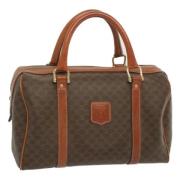 Celine Vintage Pre-owned Laeder handvskor Brown, Dam