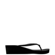 Sundek Svarta Sandaler Toluca Flip Flop Black, Dam