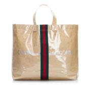 Gucci Vintage Pre-owned Plast gucci-vskor Beige, Dam