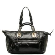 Dolce & Gabbana Pre-owned Pre-owned Laeder axelremsvskor Black, Dam