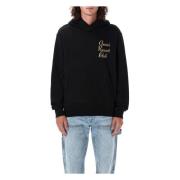 Amiri Svart Stickat Resort Club Hoodie Black, Herr