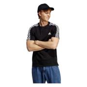 Adidas Snygg och bekväm herr T-shirt Black, Herr