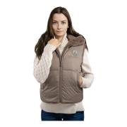 Jott Reversible Daria 2.1 Ffur Vest Gray, Dam