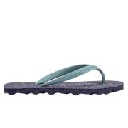 Asportuguesas Blå Textil Flip Flops Blue, Dam