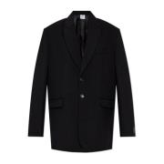 Vetements Ull Blazer Black, Dam