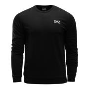 Emporio Armani EA7 Herr Sweatshirt EA7 Emporio Black, Herr