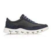 Clarks Herr Nature Sneakers Blue, Herr