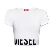 Diesel Logo Top White, Dam