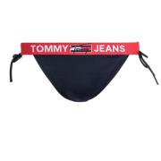 Tommy Hilfiger Bikini Botten Snyggt Badkläder Blue, Dam