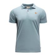 Fjällräven Herr Polo Skjorta Regular Fit Blå Blue, Herr