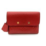 Louis Vuitton Vintage Pre-owned Tyg plnbcker Red, Dam