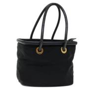 Celine Vintage Pre-owned Nylon handvskor Black, Dam