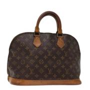 Louis Vuitton Vintage Pre-owned Canvas handvskor Brown, Dam